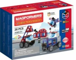 Magformers Amazing Police & Rescue Set