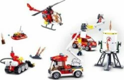 Sluban Feuerwehr Set (488 Teile) -Siku-Shop 15025410 03