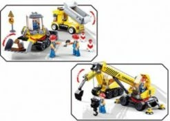 Sluban Baustellenfahrzeuge Set (463 Teile) 10 Sluban Baustellenfahrzeuge Set (463 Teile) -Siku-Shop 15025412 04