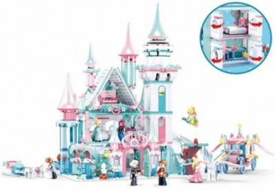 Sluban Magisches Winterschloss (1324 Teile) 5 Sluban Magisches Winterschloss (1324 Teile) – Bild 3