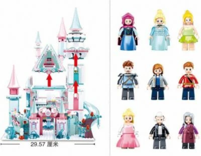 Sluban Magisches Winterschloss (1324 Teile) 7 Sluban Magisches Winterschloss (1324 Teile) – Bild 5