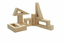 PLANTOYS Construction+Creativity Holzblöcke Bausteine