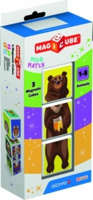 GEOMAG Magicube Animals 3tlg.