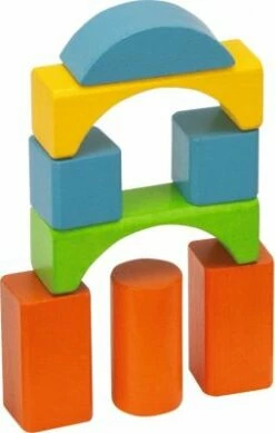 Eichhorn Holzbausteine Bunt, 75 Stück -Siku-Shop 16467455 06