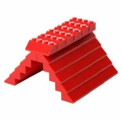 Katara 100 Rote Bausteine In Dachform, Sluban, Papimax, Q-Bricks Und Mehr Steckbausteine -Siku-Shop 19577304 05