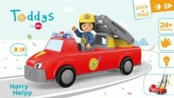 Toddys By Siku 0124 Harry Helpy Feuerwehrauto Mit Ausziehbarer Leiter -Siku-Shop 19925883 06