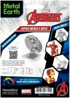 Metal Earth: Marvel Avenger Captain America Shield -Siku-Shop 20016814 03
