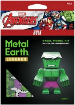 Metal Earth: Marvel Avengers Hulk Mini 8 Metal Earth: Marvel Avengers Hulk Mini -Siku-Shop 20016821 03