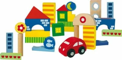 GOULA Holzbausteine-Set 26 Spielsteine 4 GOULA Holzbausteine-Set 26 Spielsteine – Bild 2