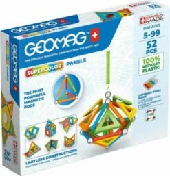 Geomag Supercolor Panels Recycled 52 Teile