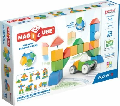 Geomag Magicube 4 Shapes Recycled World 32 Teile 3 Geomag Magicube 4 Shapes Recycled World 32 Teile