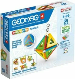 Geomag Supercolor Panels Recycled 35 Teile