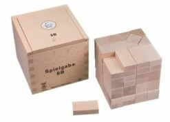 SINA®SPIELZEUG Holzspielzeug Fröbel Gabe 6B Quader & Würfel 50mm