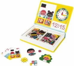 Janod Magnetbuch Lerne Die Uhr