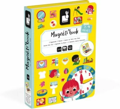 Janod Magnetbuch Lerne Die Uhr 8 Janod Magnetbuch Lerne Die Uhr – Bild 6