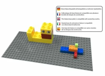 Katara Grundbauplatte 1672-Parent32, In Verschiedenen Farben, 100% Kompatibel LEGO®, Sluban, Papimax, Q-Bricks Und Mehr 32x32 Bunt Sets 4 Katara Grundbauplatte 1672-Parent32, In Verschiedenen Farben, 100% Kompatibel LEGO®, Sluban, Papimax, Q-Bricks Und Mehr 32x32 Bunt Sets – Bild 2