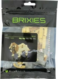 Siku-Shop 18 BRIXIES 3D-Bausatz Löwe, 110 Ministeine, Inkl. Aufbauanleitung