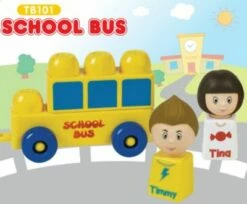 Tutor Blocks Meine Ersten Magnetbausteine Schulbus