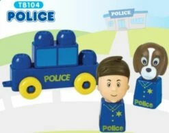 Tutor Blocks Meine Ersten Magnetbausteine Polizei