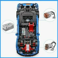 MOULD KING Klemmbausteineset Sportwagen -Siku-Shop 25152393 03