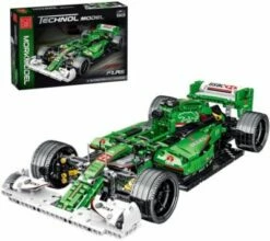 MORK Klemmbausteineset Rennwagen 1:14 Grün