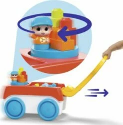 MEGA BLOKS Bauset Drehwagen Für Bausteine Mit 1 Drehwagen -Siku-Shop 25916286 04