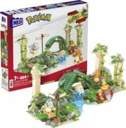 Mega Construx Pokémon Dschungel-Ruinen Bauset, Konstruktions-Spielzeug