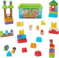 Just Play Cocomelon Melon Patch Academy Inkl. Figuren, 53-tlg. Bauklotz Mülleimer -Siku-Shop 25922411 04