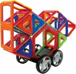 MAGNIKON Magnetische Bausteine “Das Mondauto” - Magnetbau-Set 40-teilig, Magnetbausteine, Ideal Als Konstruktionsspielzeug Zur Förderung Von Kreativität & Motorik, Spielzeug Für Kinder Ab 3 Jahre -Siku-Shop 26578555 05