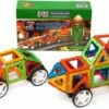 MAGNIKON Magnetische Bausteine “Das Auto” - Magnetbau-Set 34-teilig, Magnetbausteine, Ideal Als Konstruktionsspielzeug Zur Förderung Von Kreativität & Motorik, Spielzeug Für Kinder Ab 3 Jahre