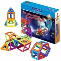 MAGNIKON Magnetische Bausteine “Der Komet” - Magnetbau-Set 30-teilig, Magnetbausteine, Ideal Als Konstruktionsspielzeug Zur Förderung Von Kreativität & Motorik, Spielzeug Für Kinder Ab 3 Jahre