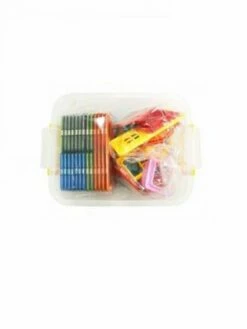 MAGNIKON Magnetische Bausteine MK-84, Magnetbau-Set "Das Schloss", 84-Teilig, Standardgröße, Konstruktion Blöcke -Siku-Shop 26669003 03