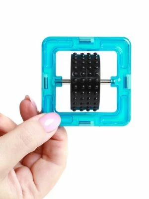 MAGNIKON Magnetische Bausteine "Fahrgestell", Ergänzungsset, Zusatzteile Mit Standardgröße Kombinierbar 4 MAGNIKON Magnetische Bausteine "Fahrgestell", Ergänzungsset, Zusatzteile Mit Standardgröße Kombinierbar – Bild 2