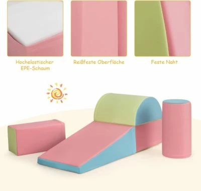 COSTWAY® Schaumstoffbausteine 5 TLG. Bauklötze 8 COSTWAY® Schaumstoffbausteine 5 TLG. Bauklötze – Bild 6