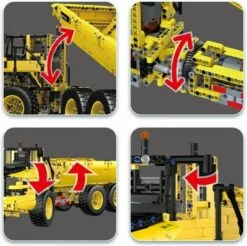 MOULD KING Klemmbausteineset Kipplader 17010 -Siku-Shop 27708079 05