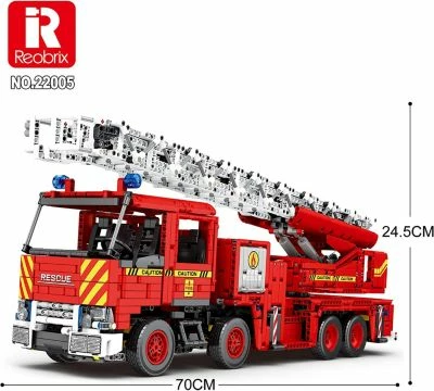 Klemmbausteinset Reobrix Feuerwehr 22005 6 Klemmbausteinset Reobrix Feuerwehr 22005 – Bild 4