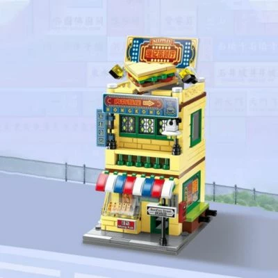 Klemmbausteinset K28002 Hong Kong Restaurant 4 Klemmbausteinset K28002 Hong Kong Restaurant – Bild 2