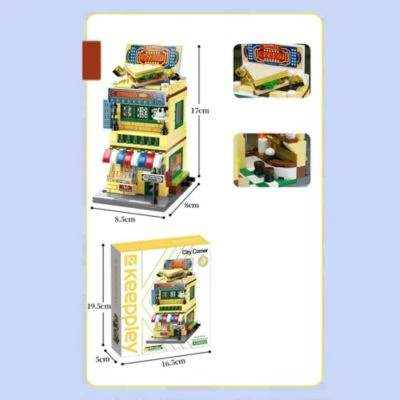 Klemmbausteinset K28002 Hong Kong Restaurant 6 Klemmbausteinset K28002 Hong Kong Restaurant – Bild 4