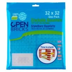 Open Bricks Baseplate 32x32 Transparent Clear (2)