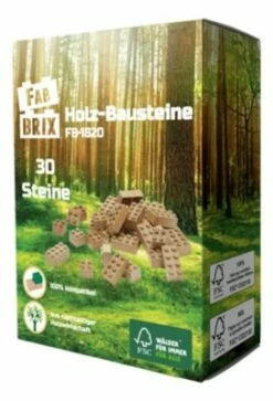 FabBrix® FabBrix Holz-Bausteine (30pcs.)