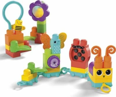 MEGA BLOKS Rollspaß Raupenzug 4 MEGA BLOKS Rollspaß Raupenzug – Bild 2