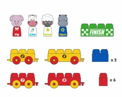 Tutor Blocks Meine Ersten Magnetbausteine Tierrennen 4 Tutor Blocks Meine Ersten Magnetbausteine Tierrennen – Bild 2