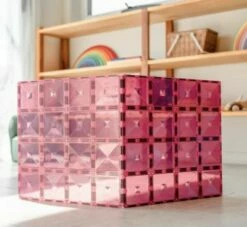 Connetix Tiles Base Plate Pink & Berry Magnetbausteine -Siku-Shop 29336831 02