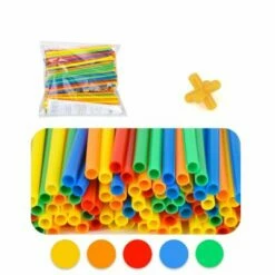 Debuy Spleißspielzeug Für Kinder DIY Strohbausteine -Siku-Shop 29747567 05