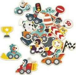 Janod Magneten ,,Rennwagen" 24 Stück -Siku-Shop 29957578 03