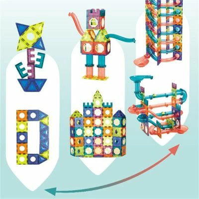 Debuy Magnetisches Baustein-Spleißspielzeug Für Kinder Buntes Magnetisches Montagespielzeug Für Kinder 4 Debuy Magnetisches Baustein-Spleißspielzeug Für Kinder Buntes Magnetisches Montagespielzeug Für Kinder – Bild 2