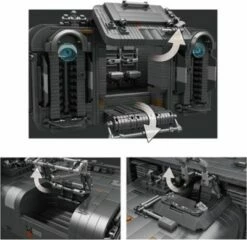 MOULD KING Konstruktionsspielsteine 21061 Ferngesteuerter Luftschiffe MOC Klemmbausteine 3018 Teile -Siku-Shop 30637993 05