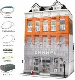 MOULD KING Konstruktionsspielsteine 16021 Architektur Geschäfte MOC Klemmbausteine 3800 Teile -Siku-Shop 30638010 02