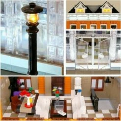 MOULD KING Konstruktionsspielsteine 16021 Architektur Geschäfte MOC Klemmbausteine 3800 Teile -Siku-Shop 30638010 04