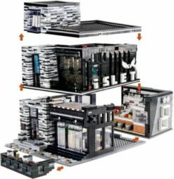 MOULD KING Konstruktionsspielsteine 16042 Bar MOC Klemmbausteine 3992 Teile -Siku-Shop 30638013 05